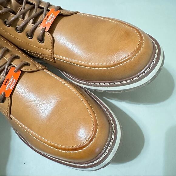 Hawke & Co Men’s Casual Memory Foam Leather Color Brown Ankle Boots SZ 10 main image 7